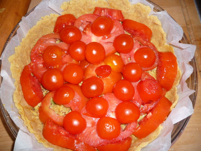 Tarte à la tomate