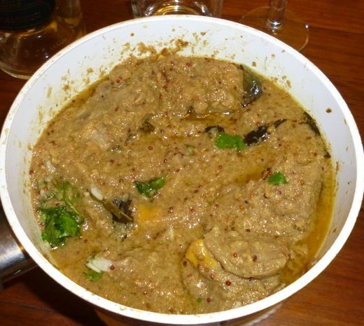 Curry d'agneau à la Chettinad